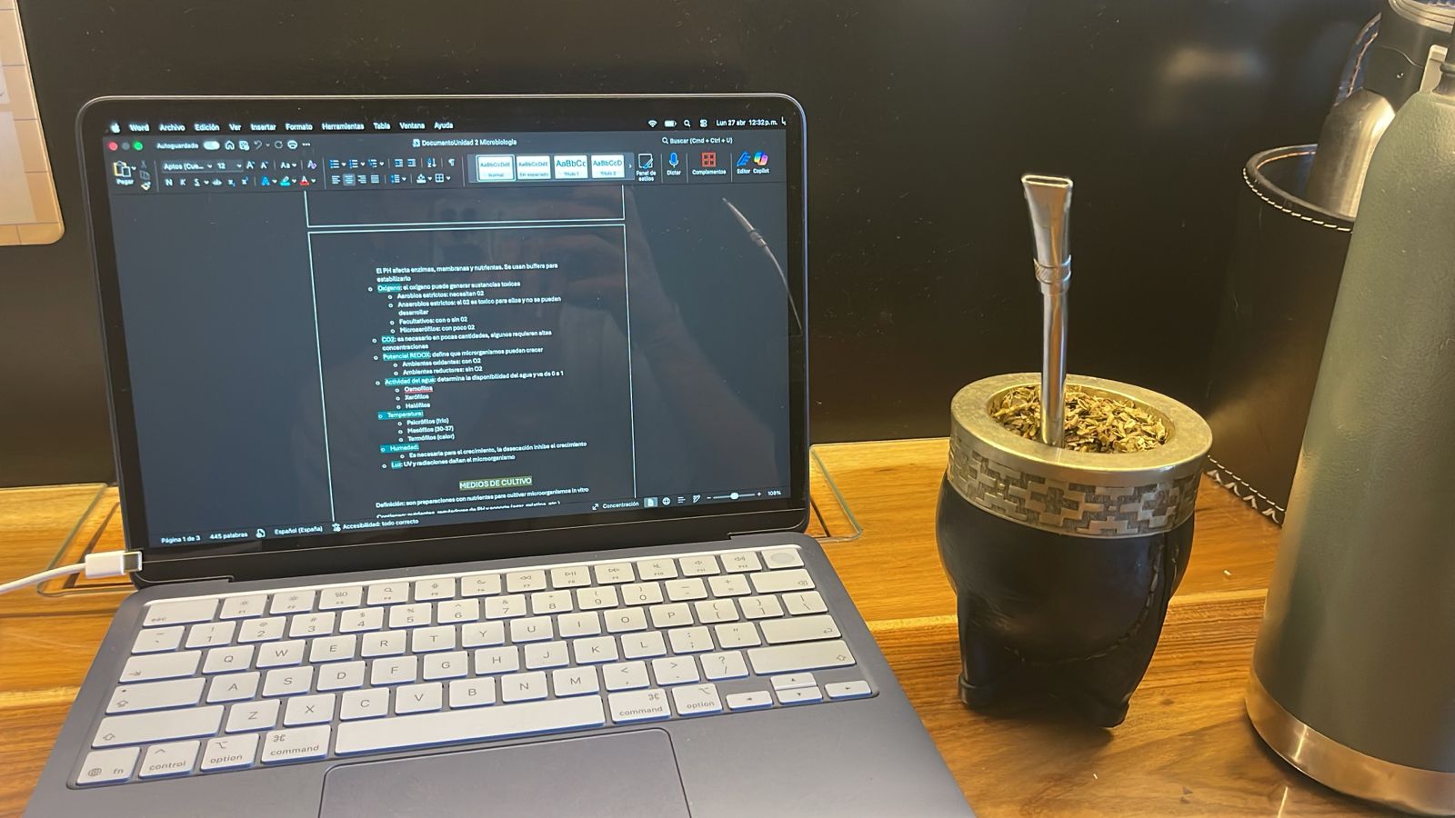 Sesión de estudio