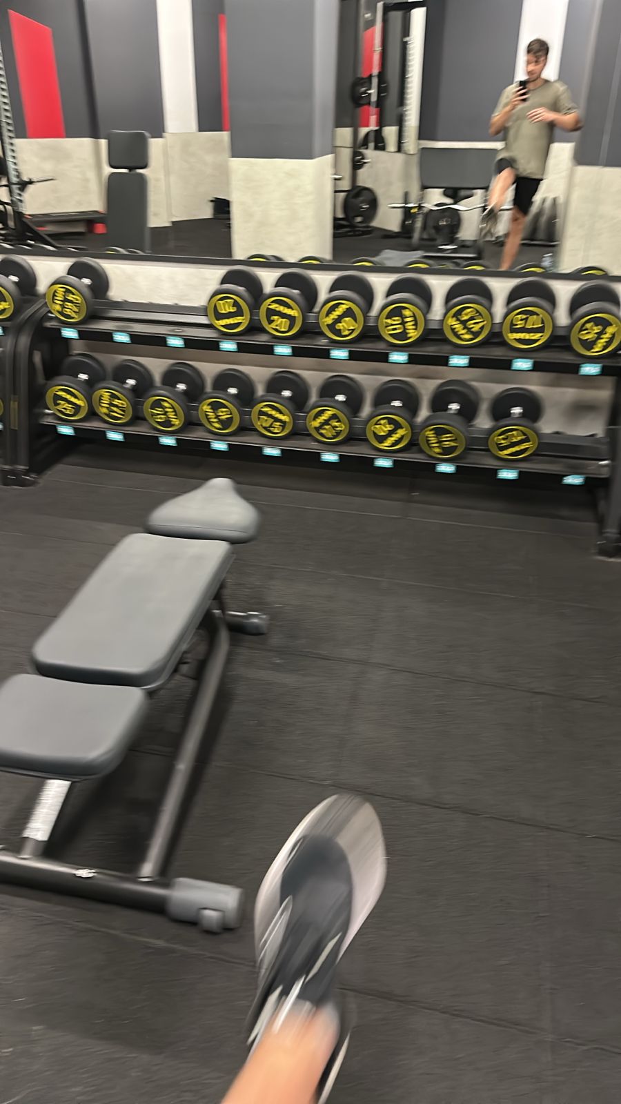 Sesión de gym